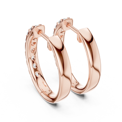 Aurevia Radiant Huggie Earrings