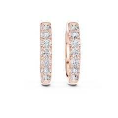 Aurevia Radiant Huggie Earrings