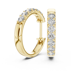 Aurevia Radiant Huggie Earrings