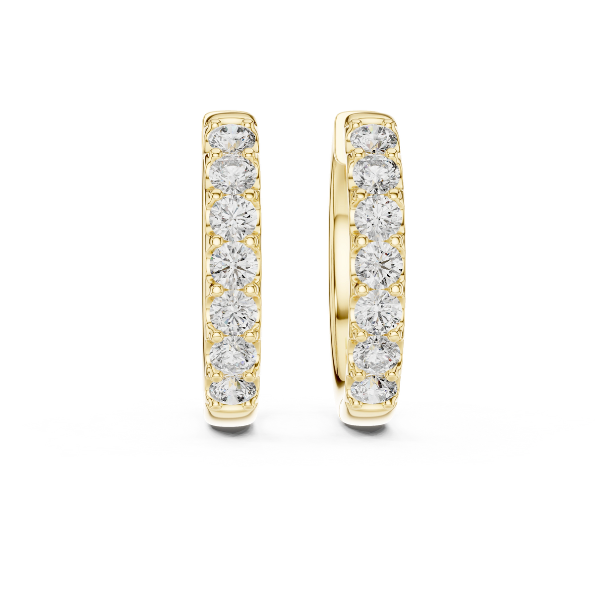 Aurevia Radiant Huggie Earrings