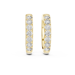 Aurevia Radiant Huggie Earrings