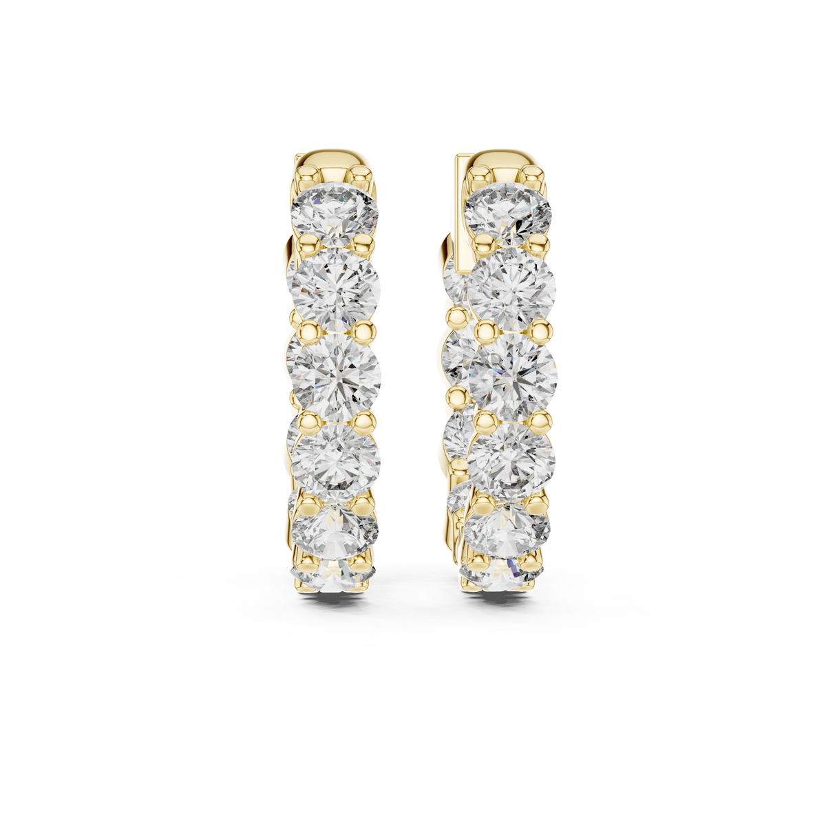 Aurevia Scalloped Pavé Earrings