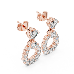 Aurevia Radiant Open Pear Drop Earrings