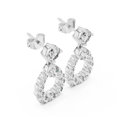 Aurevia Radiant Open Pear Drop Earrings