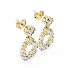 Aurevia Radiant Open Pear Drop Earrings