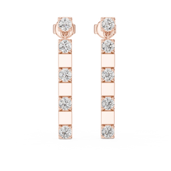 Aurevia Geometric Drop Earrings