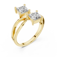Eternal Princess Toi et Moi Diamond Ring