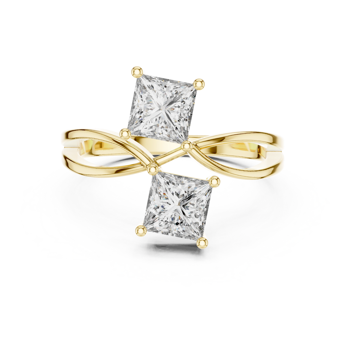 Eternal Princess Toi et Moi Diamond Ring