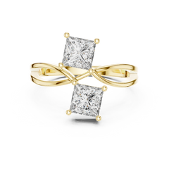 Eternal Princess Toi et Moi Diamond Ring