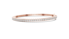 Aurevia Princess-Cut Eternity Bracelet