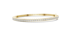 Aurevia Princess-Cut Eternity Bracelet