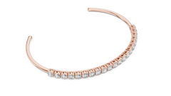 Aurevia Luminous Open-Cuff Bracelet