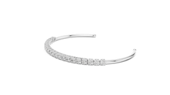 Aurevia Luminous Open-Cuff Bracelet