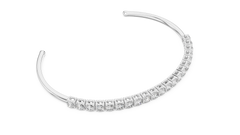 Aurevia Luminous Open-Cuff Bracelet