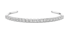 Aurevia Luminous Open-Cuff Bracelet