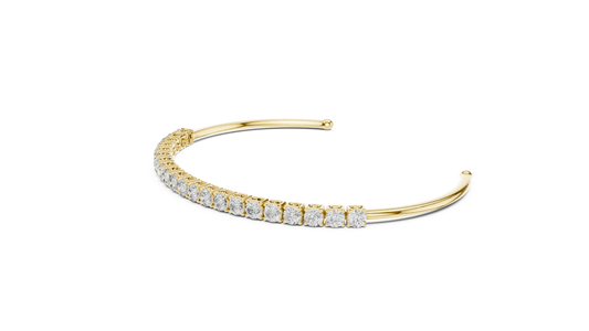 Aurevia Luminous Open-Cuff Bracelet