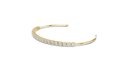 Aurevia Luminous Open-Cuff Bracelet