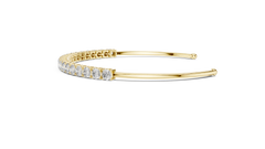Aurevia Luminous Open-Cuff Bracelet