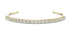 Aurevia Luminous Open-Cuff Bracelet