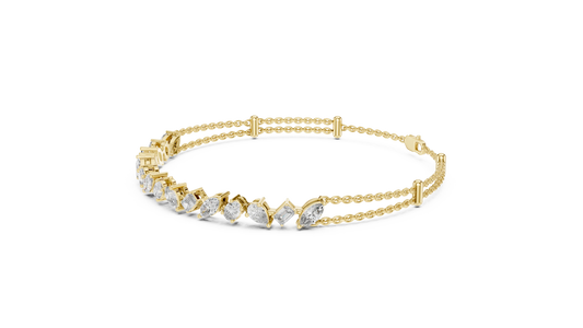 Aurevia Mosaic Multi-Shape Bracelet