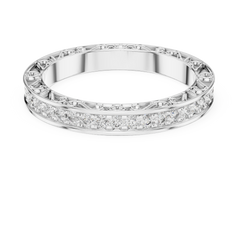 Heirloom Round Filigree Diamond Band