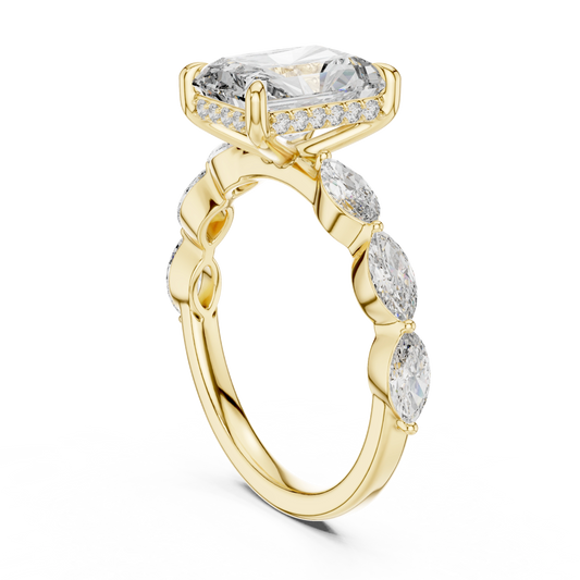 Radiant Marquise Ring