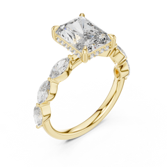 Radiant Marquise Ring