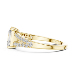 Radiant Split-Shank Ring
