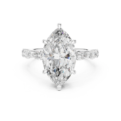 Marquise Solitaire Ring