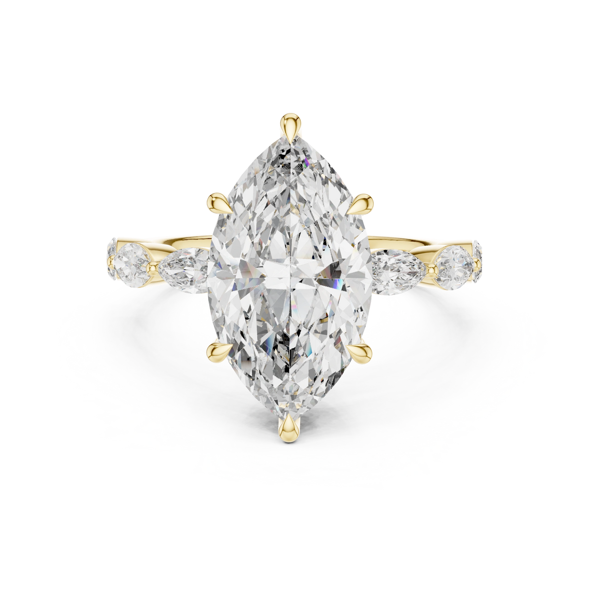 Marquise Solitaire Ring