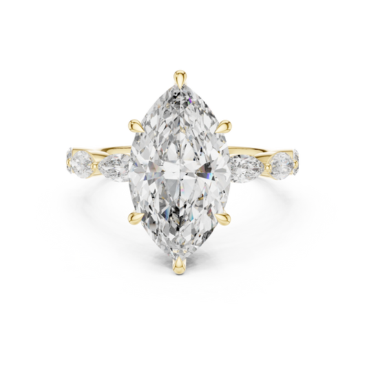 Marquise Solitaire Ring