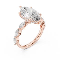 Marquise Solitaire Ring