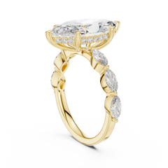 Marquise Solitaire Ring