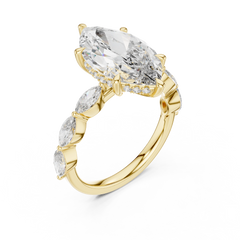 Marquise Solitaire Ring