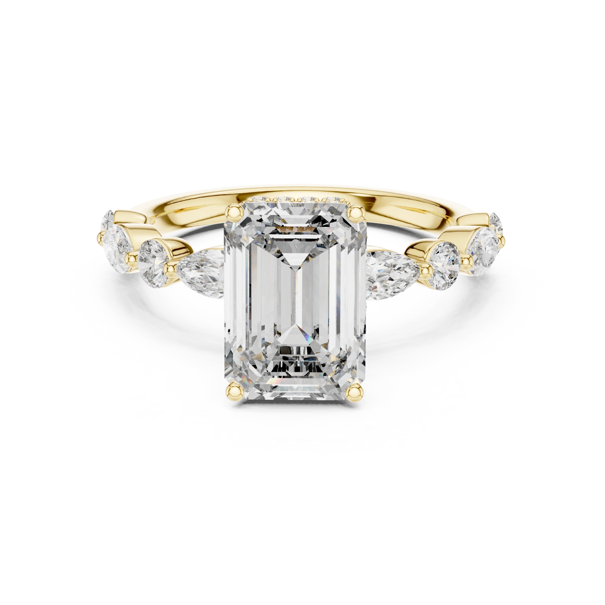 Emerald Marquise Ring