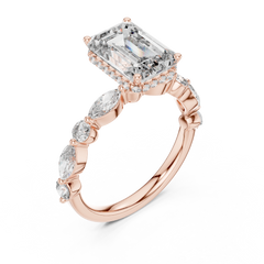 Emerald Marquise Ring