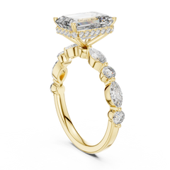 Emerald Marquise Ring