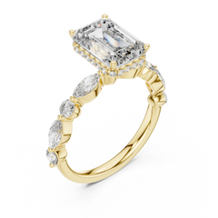 Emerald Marquise Ring