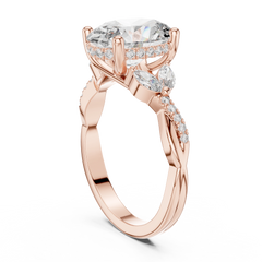 Oval Trio Accent Ring