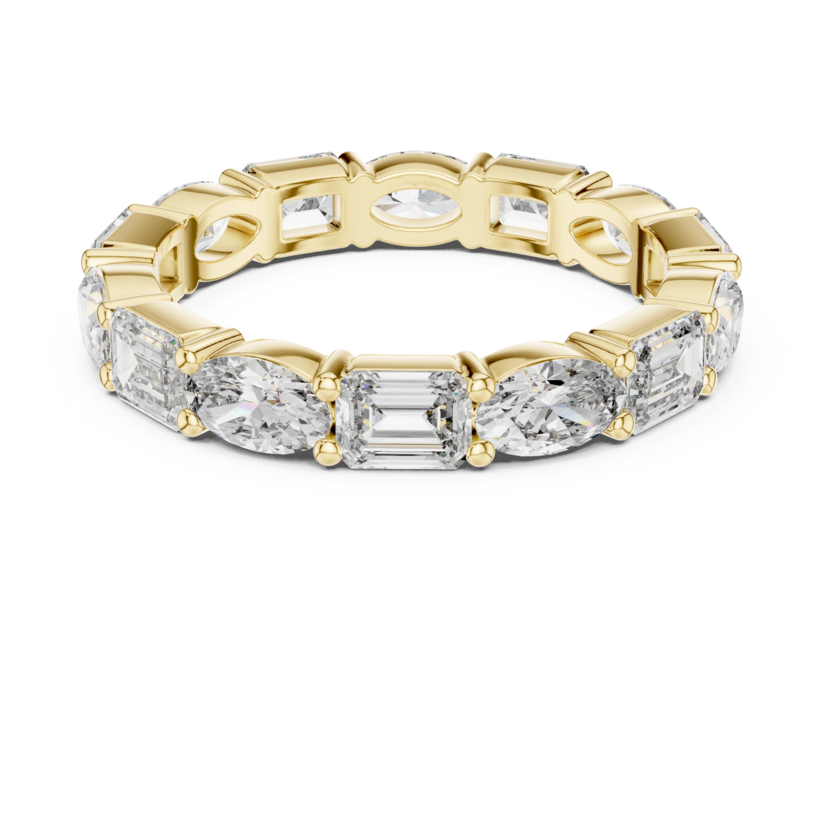 Multi-Shape Eternity Band
