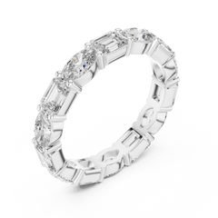 Multi-Shape Eternity Band