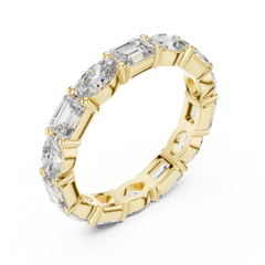 Multi-Shape Eternity Band