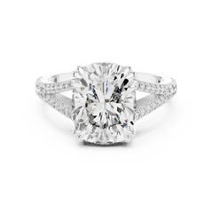 Cushion Split-Shank Ring
