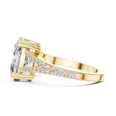 Cushion Split-Shank Ring