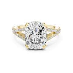Cushion Split-Shank Ring