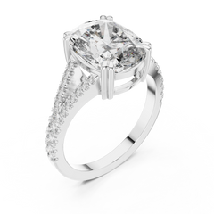 Cushion Split-Shank Ring