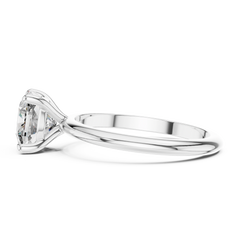 Cushion Solitaire Ring