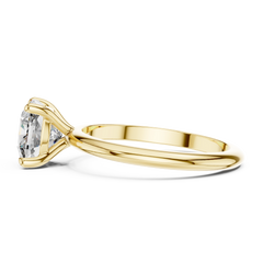Cushion Solitaire Ring