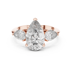 Pear Trilogy Statement Ring