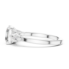 Asscher Architectural Ring